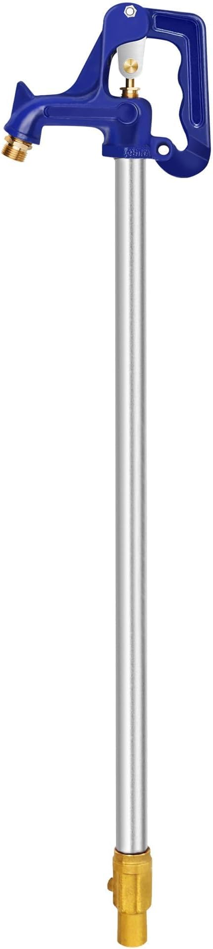 4.25FT Frost-Free Yard Hydrant, Freezeless Frost Proof Hydrant,Water Hydrant 3/4" Pipe Connection,Total Length 4.25ft, 24" Bury Depth,for Yard,Garden,Pasture Irrigation and Drinking