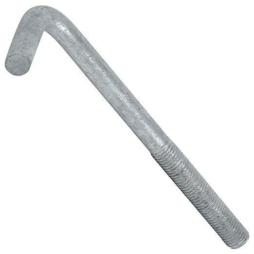 3/4"-10 x 10" L-Bolt Concrete Anchor Bolt - Hot Dip Galvanized by Conquest Fasteners