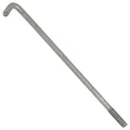 1/2"-13 x 14" L-Bolt Concrete Anchor Bolt - Hot Dip Galvanized by Conquest Fasteners