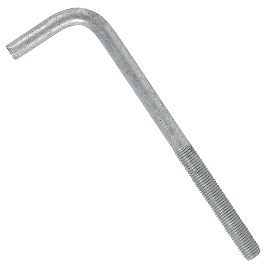 3/4"-10 x 12" L-Bolt Concrete Anchor Bolt - Hot Dip Galvanized by Conquest Fasteners