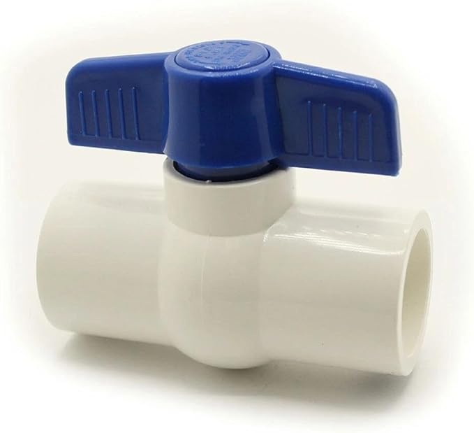 Replacement 2 Inch Slip PVC Ball Valve - Blue Handle for Thrifco Plumbing 6415415