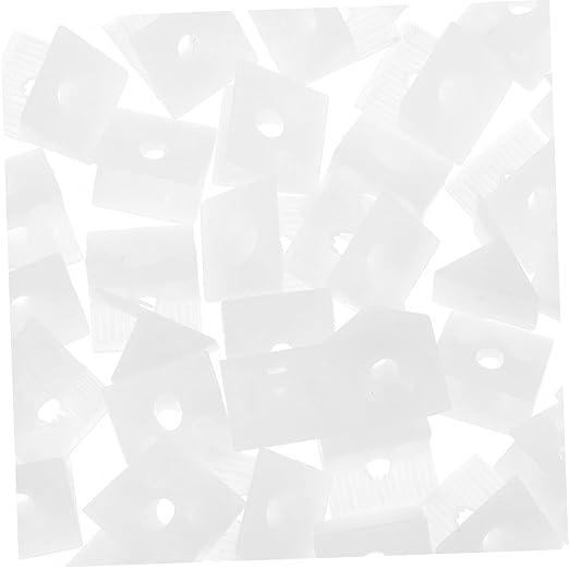 Plastic Drywall Repair Clips Self-Tapping Screws 50 Sets for Easy Installation on Walls and Cabinets for Masonry and Wooden Surfaces