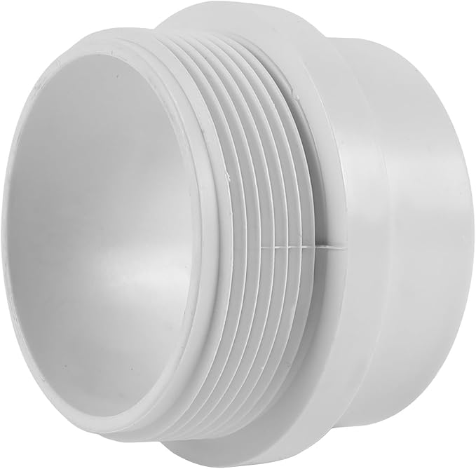 10-Pack EFIELD 1-1/2" PVC DWV Male Trap Adapter (Spigot x MIPT)