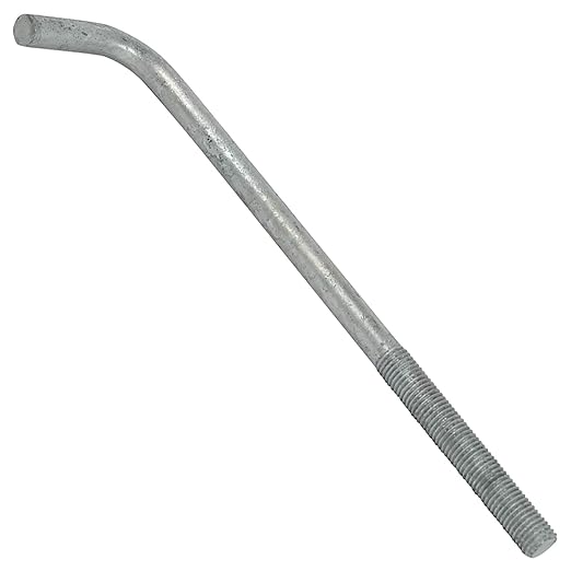 3/4"-10 x 15" L-Bolt Concrete Anchor Bolt - Hot Dip Galvanized by Conquest Fasteners