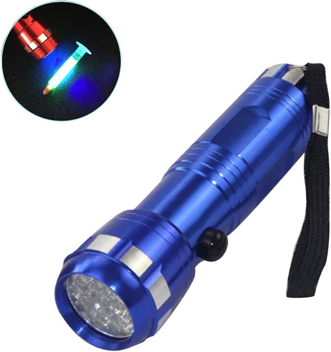 Leak Detector Kit, Fluorescent Protective Glasses Air Conditioning Accurate Leak Detector Kit Tools, Car Accessories Replacement Easy to Use Eco Friendly UV Dye(Random)