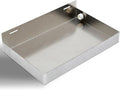 Blulu Water Heater Drain Pan Wall Mounted Tankless Stainless Steel Heater Pan 20" x 13" x 2.5", Water Damage Prevention No Leak Welded and Waterproof