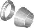 Beduan 304 Stainless Steel Compression Fitting Ferrule Sleeve 1/16" Tube OD Double Ferrule Rings Tubing Fitting
