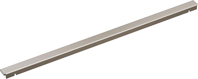 Delta Faucet 24-Inch Linear Shower Drain Wall Edge in Polished Nickel