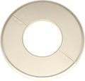 FDXGYH 2 Pcs 2.0 Inch ABS Wall Split Flange Self-Adhesive tape Round Escutcheon Plate Cover for Water Pipe Faucet Decoration Accessories [Gold]