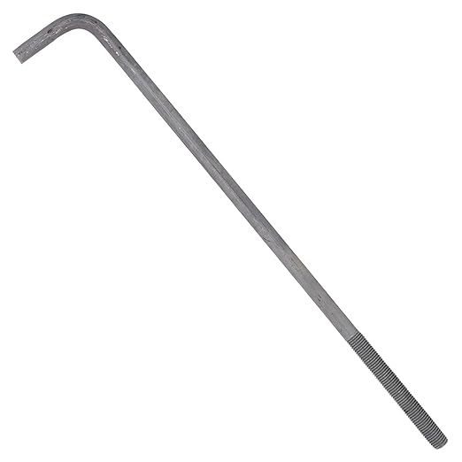 3/4"-10 x 24" L-Bolt Concrete Anchor Bolt - Hot Dip Galvanized by Conquest Fasteners