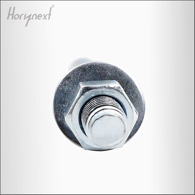 3/8" x 3-3/4" Wedge Anchor, for Cement and Concrete only, zinc-Plated Carbon Steel Screws and lag Bolts （ 100 pcs