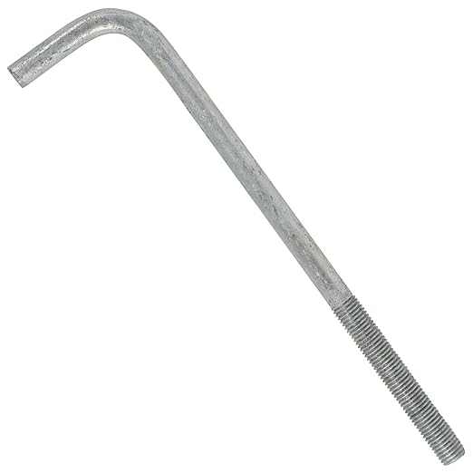 3/4"-10 x 15" L-Bolt Concrete Anchor Bolt - Hot Dip Galvanized by Conquest Fasteners