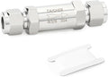 TAISHER 1PCS 304 Stainless Steel 3/8" Tube OD Check Valve,Backflow Prevention,One Way Non-Return Check Valves