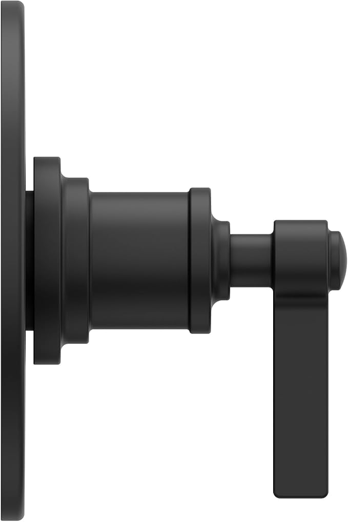 Pfister R89-1WN Winter Park Pressure Balanced Valve Trim Only with Single Lever Handle - Less Rough In - Spot Defense Black