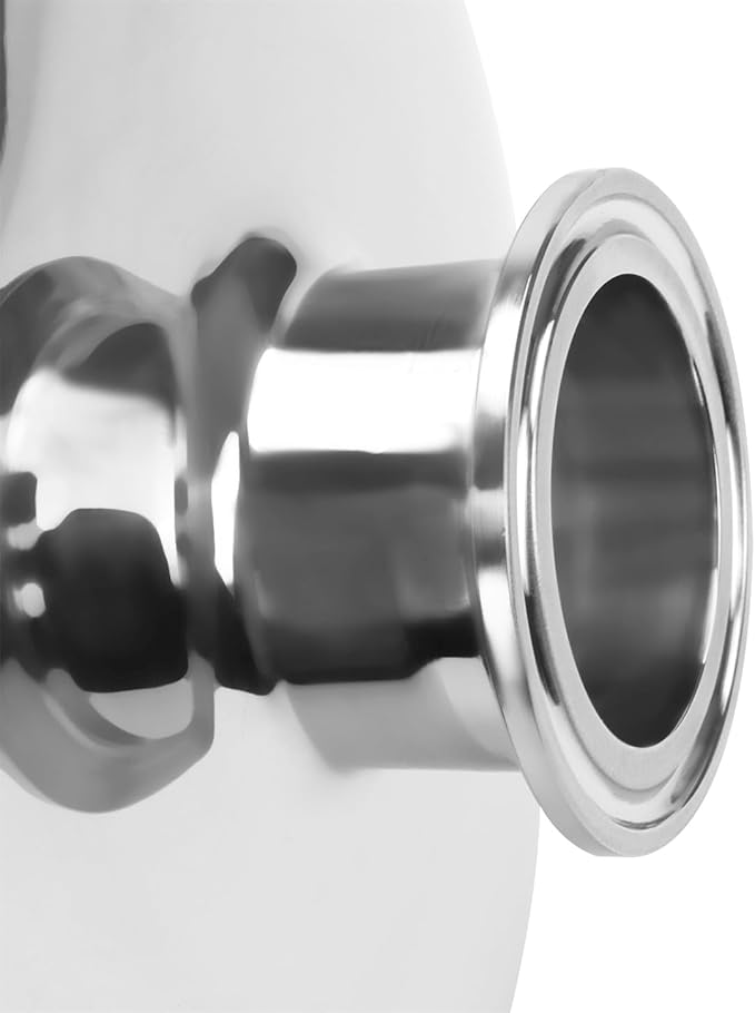 DERNORD Tri Clamp Bowl Reducer Sanitary Fitting Stainless Steel 304 (Tri Clamp Size: 10 inch x 1.5 inch)