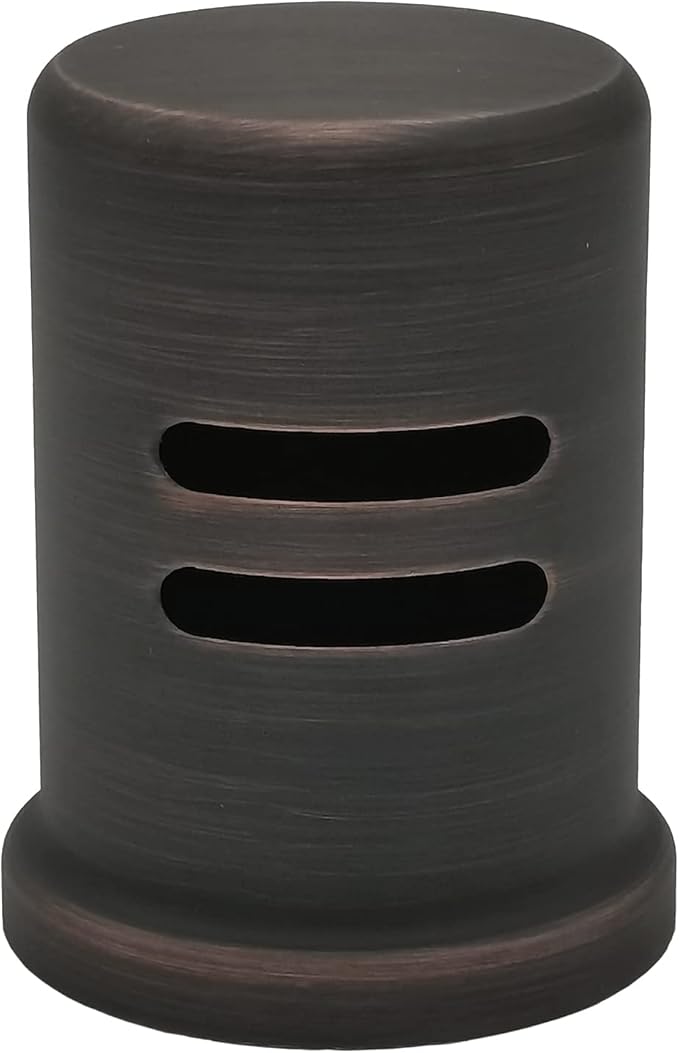 ORB Dishwasher Air Gap Cover only, Skirted, Replacement air gap dishwasher,Solid Brass, Oil Rubbed Bronze Finish