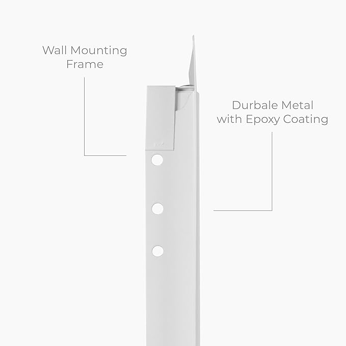 12 x 20 Inch White Rectangular Metal Plumbing Access Panel - Indoor Wall Access Door for HVAC, Wall, Ceiling, and Drywall with Panel - Opening Box Door Cover - Easy to Install
