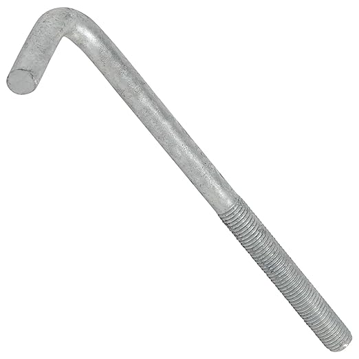3/4"-10 x 12" L-Bolt Concrete Anchor Bolt - Hot Dip Galvanized by Conquest Fasteners