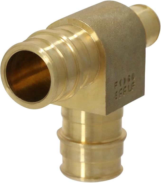 XFITTING Pex A 3/4 Inch x 1/2 Inch x 3/4 Inch Pex A Tee, 201-1-7=5XX, 5 Pieces
