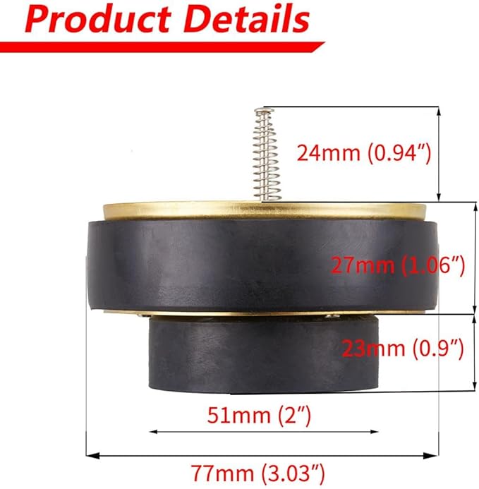 Internal Backwater Valve,3-F 3" Float Model Flood-Guard for 3-inch Flood Drains,Drain Backflow Preventer for Sewer Flood Protection