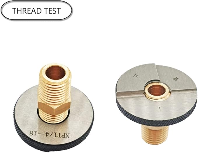 HQMPC Solid Brass Pipe Fitting Male Pipe, Hex Nipple Gas Connect Adapter Brass Union Coupler Adapter Gas x Flare Fittings 1/4"NPT 12Pcs