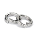#10 x 0.334 OD Split Lock Washer, 18-8 (304) Stainless Steel Spring Lock Washer 100PCS