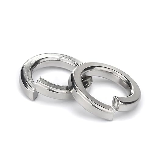 #10 x 0.334 OD Split Lock Washer, 18-8 (304) Stainless Steel Spring Lock Washer 100PCS