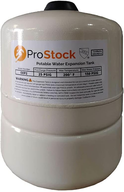 EXP2 2 GAL Potable Water Expansion Tank
