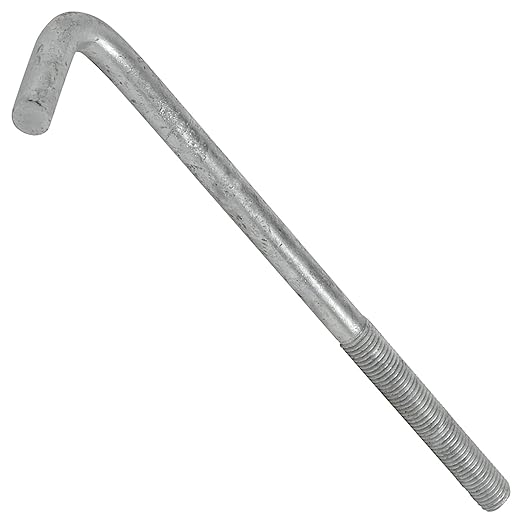 3/4"-10 x 14" L-Bolt Concrete Anchor Bolt - Hot Dip Galvanized by Conquest Fasteners
