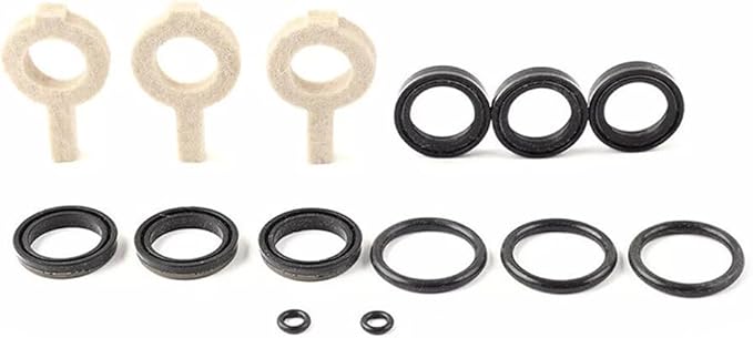 30623 Seal Kit Replacement Fit For Cat Pump Model 30 31 34 35 310 340 350 310B 310S 310W 340S 340B 340W 350 350S 350B 350W Models, 5 Frame Plunger Pumps 2PACK