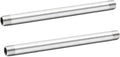 ChillWaves 304 Stainless Steel Pipe Fitting, Nipple Cast Pipe 1/4" NPT Male x 1/4" NPT Male Thread 16" Length(400MM)(2-PACK)