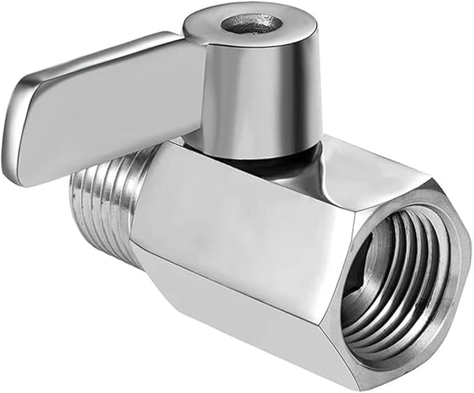 316 Stainless Steel Mini Ball Valve Shut Off Valve 1" NPT Male Female Thread Pipe Fitting Connector for Water Gas Oil