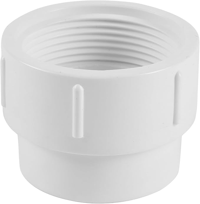 10-Pack EFIELD 1-1/2“ PVC DWV Fitting Cleanout Adapter (SPG x FPT)