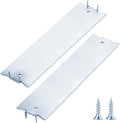 Wensilon(190 pcs) Zinc 1.5X6 Inch 16-Gauge Anti-Nail Protection Plate Shield, Nail Plate for Wood Studs, Steel Cable Wire Protector Plate with Sharp Pointed Prongs for Protection Plumbing and Wiring