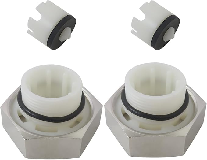 2 Pcs Vacuum Breaker Repair Kit Replacement for VACVBKX1B Heavy Duty Metal V-acuum Breaker Kit for Traditional Anti Siphon Frost Free Sillcock Valves Anti Siphon Valve Repair Kit
