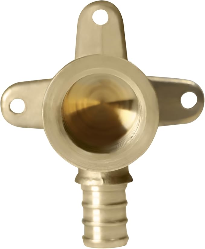 XFITTING 1/2 Inch Pex x 1/2 Inch Female NPT Drop Ear Elbow, 2 Pieces