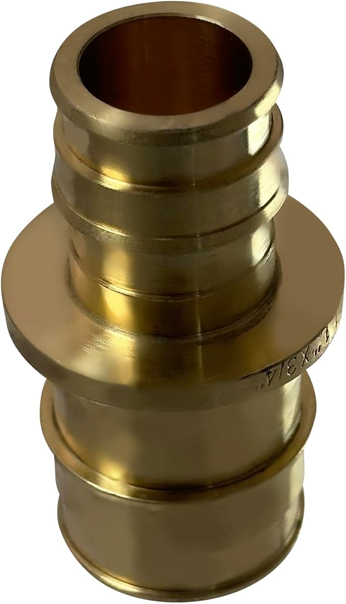 XFITTING Pex A 1 Inch x 3/4 Inch Pex A Reducing Coupling, 29-5-6=5XX, 5 Pieces