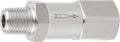 Yoebor 304 Stainless Steel Detachable Check Valve One Way Non-Return Valve for Water Oil Gas, 1pc (Mnpt(Inlet) x Fnpt, 1/2")