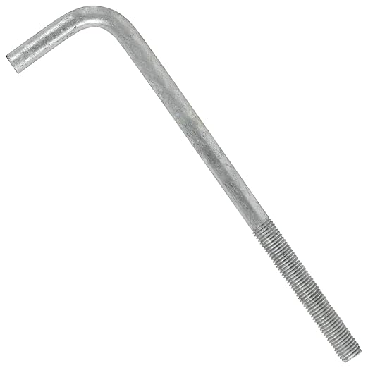 3/4"-10 x 14" L-Bolt Concrete Anchor Bolt - Hot Dip Galvanized by Conquest Fasteners