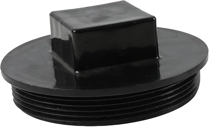 EFIELD 6 in. ABS DWV MPT Cleanout Plug