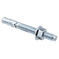 1/4 inch x 2-1/4 inch - 40 Pieces Wedge Anchor Zinc Plated Heavy Duty Fastener for Concrete
