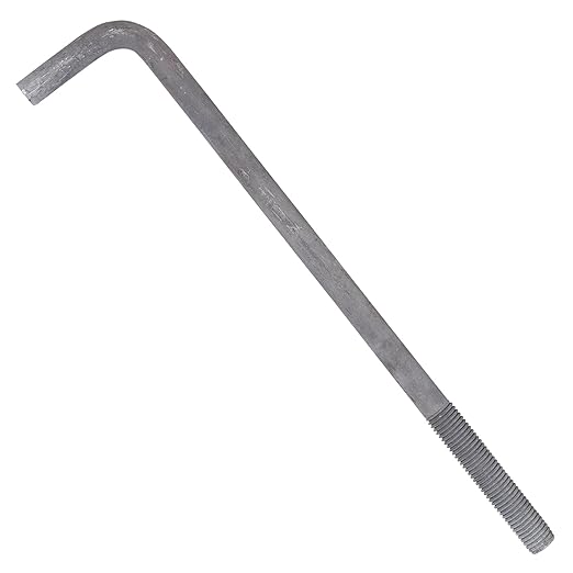 3/4"-10 x 16" L-Bolt Concrete Anchor Bolt - Hot Dip Galvanized by Conquest Fasteners