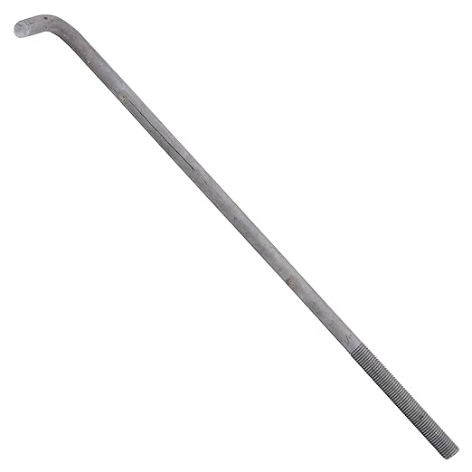 3/4"-10 x 24" L-Bolt Concrete Anchor Bolt - Hot Dip Galvanized by Conquest Fasteners