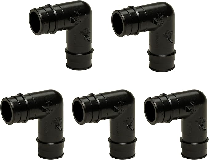 [5-Pack] PROCURU 2-Inch 90 Elbow Expansion PEX-A F1960 Plumbing Fitting (8AP9006-5P)