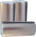 5mm Double-Sided Aluminum Foil Bubble Insulation - Self-Adhesive, Flame Retardant, Thermal Moisture Barrier, Waterproof, for Pipes, Roof, Walls(Size:5㎡,Color:Fixed Width 1m)