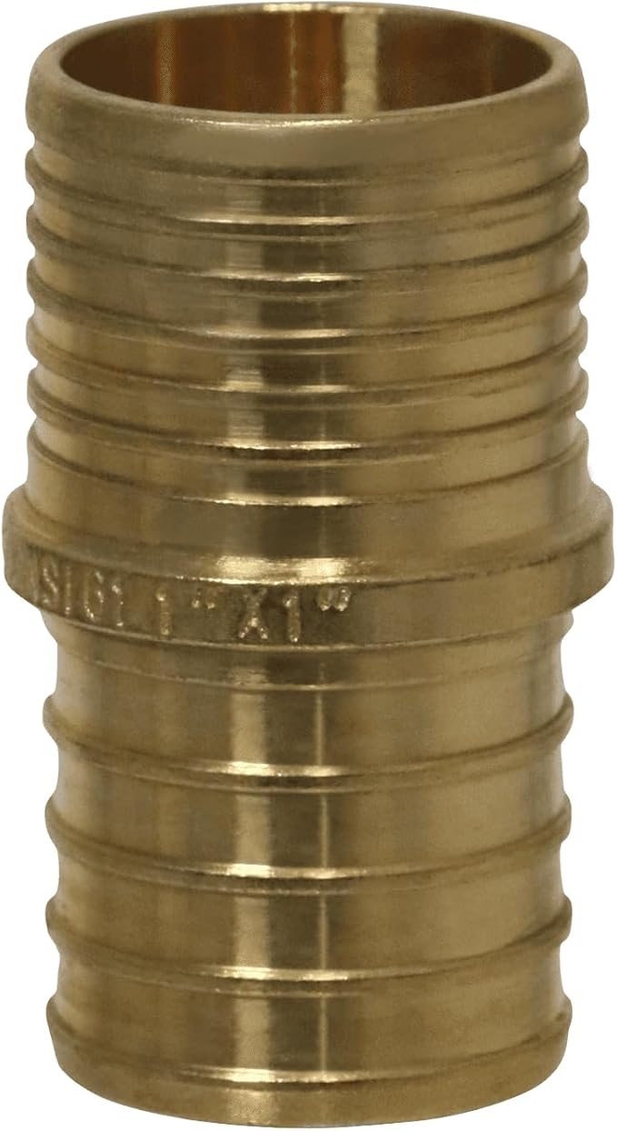 XFITTING 1 Inch Pex x 1 Inch PB (polybutylene) Slicing coupling with ring, Repair Kit, 30-2-1=10XX, 10 Pieces