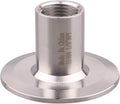 DERNORD Sanitary Female Threaded Pipe Fitting to 2 Inch TRI CLAMP OD 64mm Ferrule (Pipe Size: 1/2" NPT （2 Inch Tri clamp）)