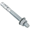 1/2x5 30Pcs Inch Standard Fasteners for Heavy-Duty Zinc Wedge Anchors for Cement and Concrete
