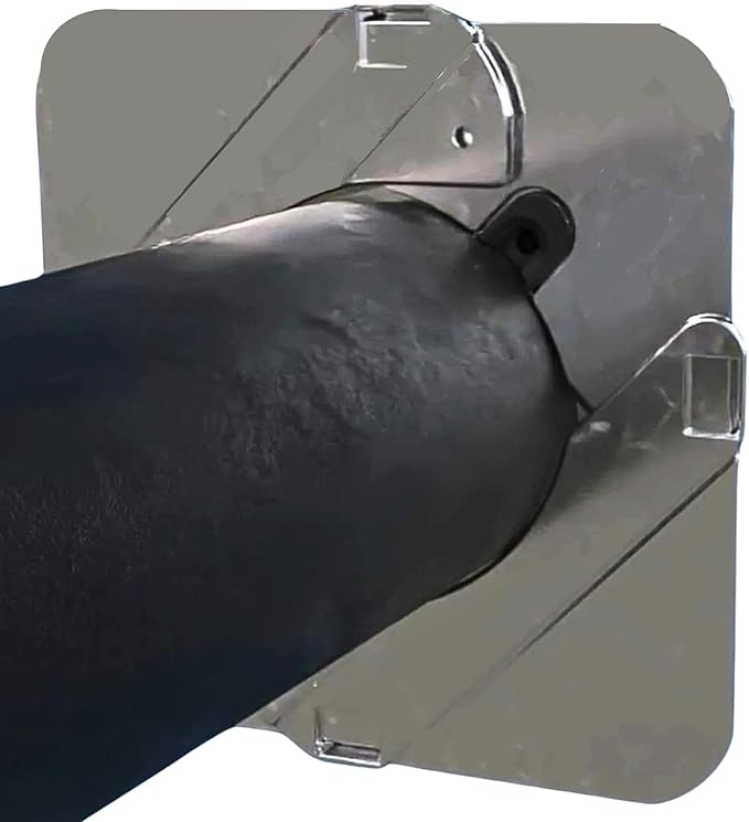 Xcluder X-Plate Universal Escutcheon Plate - Heavy Duty - Fits Pipes from .5" to 3" Outside Diameter - 3-PACK