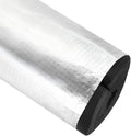 PATIKIL Pipe Insulation Foam Tube, 3.3FT Length Self Adhesive Pipe Freeze Protection Wrap with Aluminum Foil 2"(48MM) ID x 5cm Thickness for Outdoor Winter Irrigation